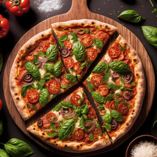 Crispy Mixed Pizza
